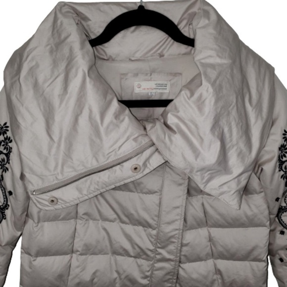 Odd Molly Quilted Down Long Puffer Jacket Size 4 - Picture 7 of 9